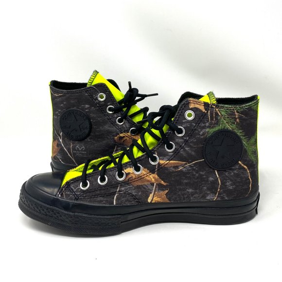 Converse Shoes Women's 169364C CHUCK 70 GTX High Black Lemon Venom Egret Canvas - Picture 6 of 9